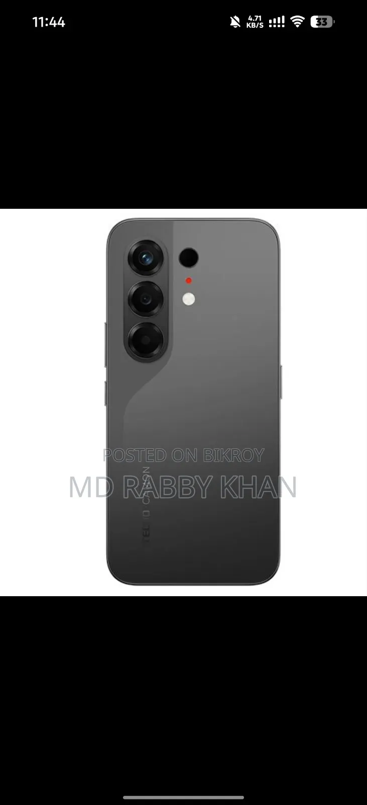 Tecno Camon 50 256 GB Black