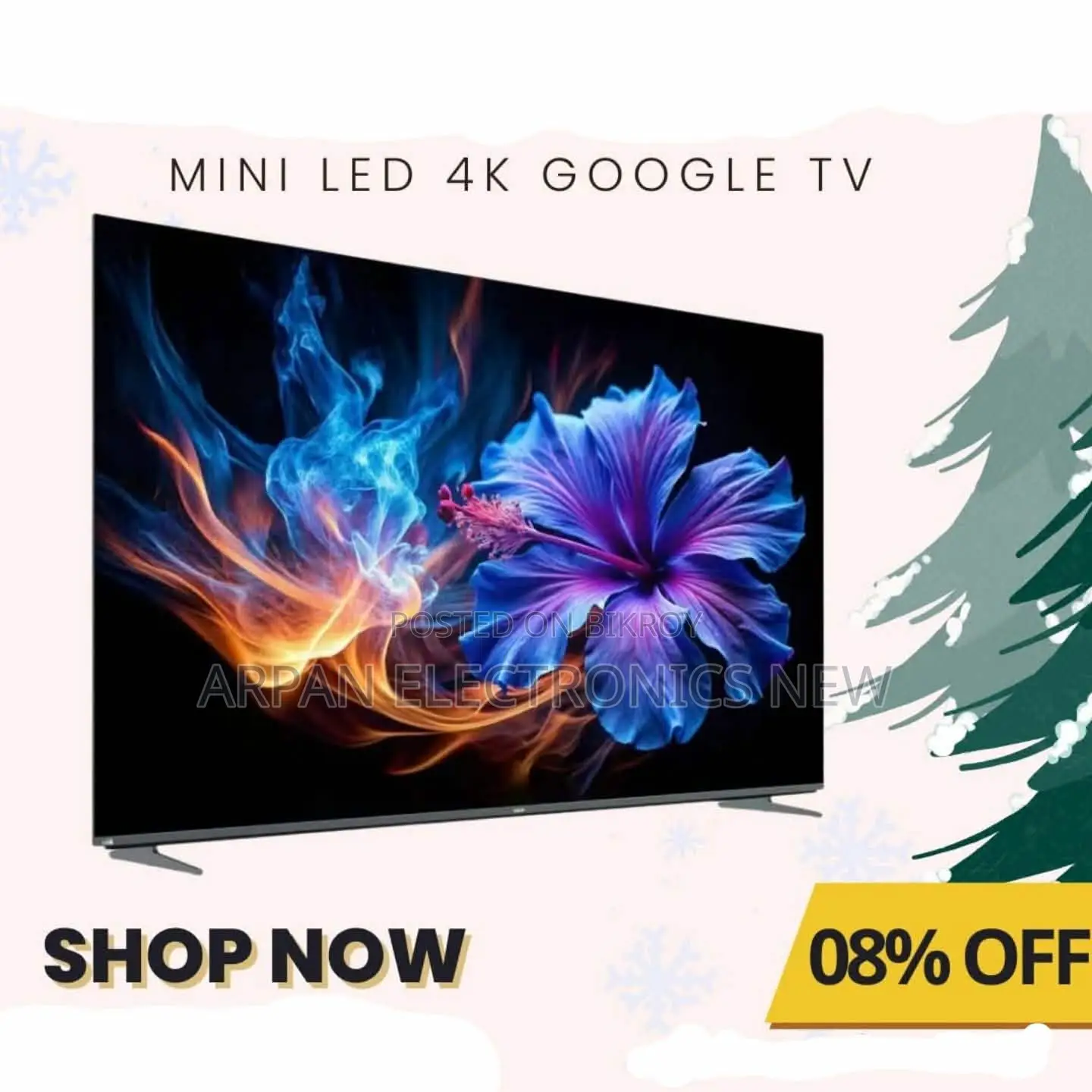 Smart Hd Android Tv Screen Size: 43 Inch