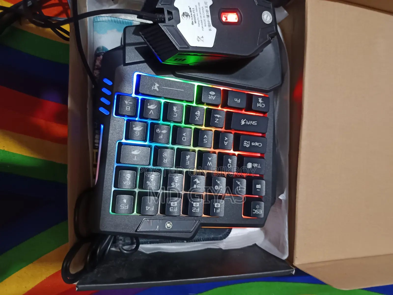 Rgb Gaming Kombo Pak Full Setup