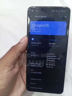 OnePlus 9R 256 GB Gray