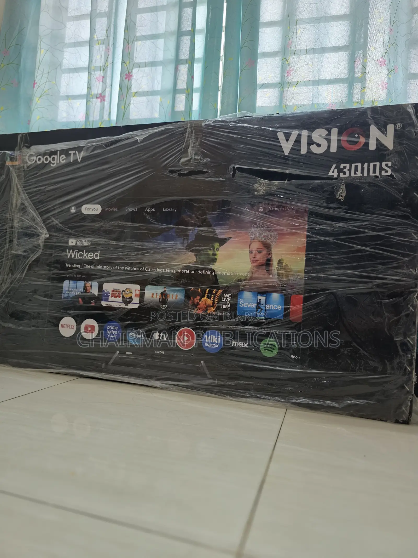 43 Inch Vision Google Qled Tv