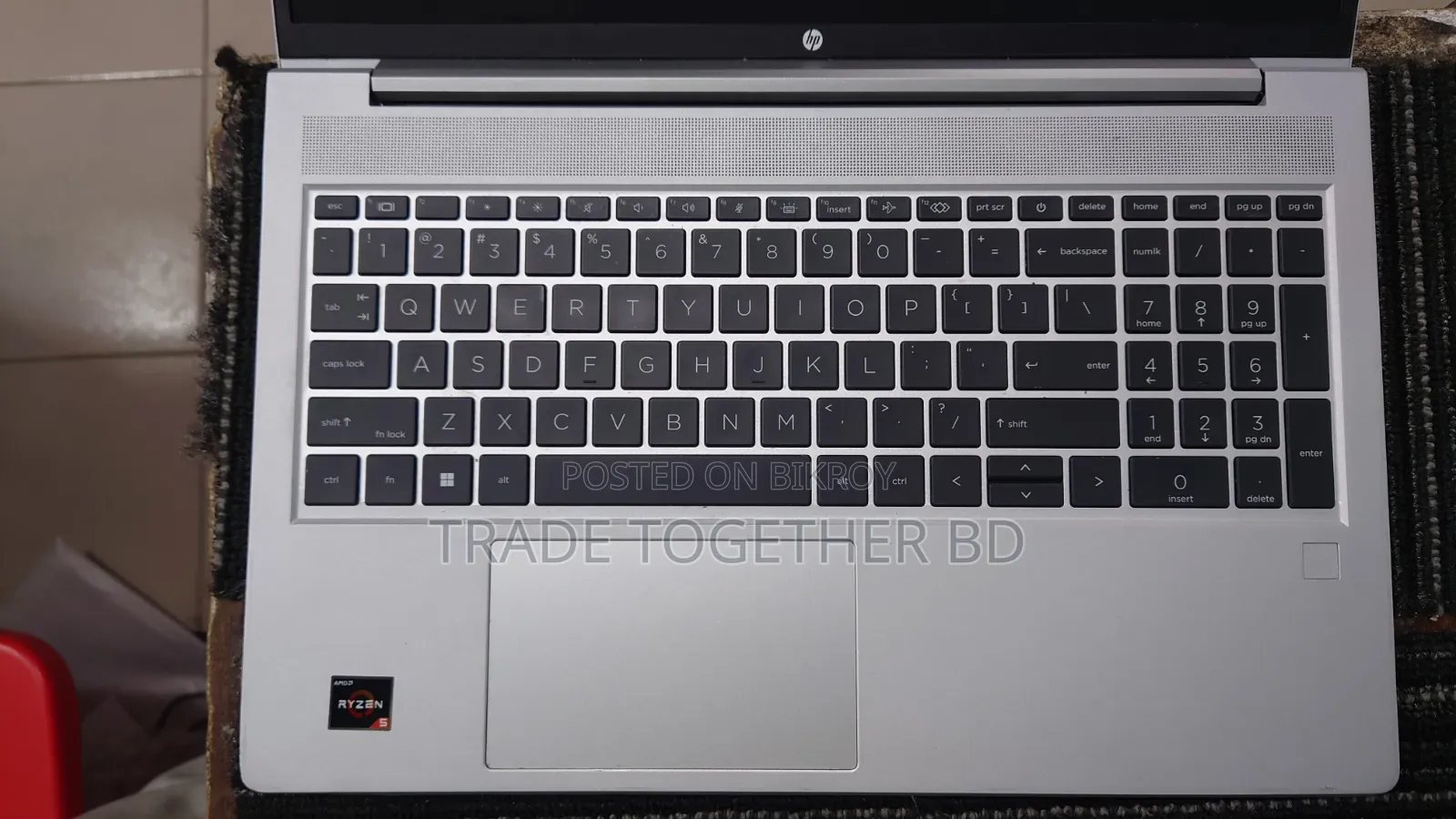 ল্যাপটপ HP ProBook 455 ১৬ জিবি AMD Ryzen 5 SSD ২৫৬ জিবি