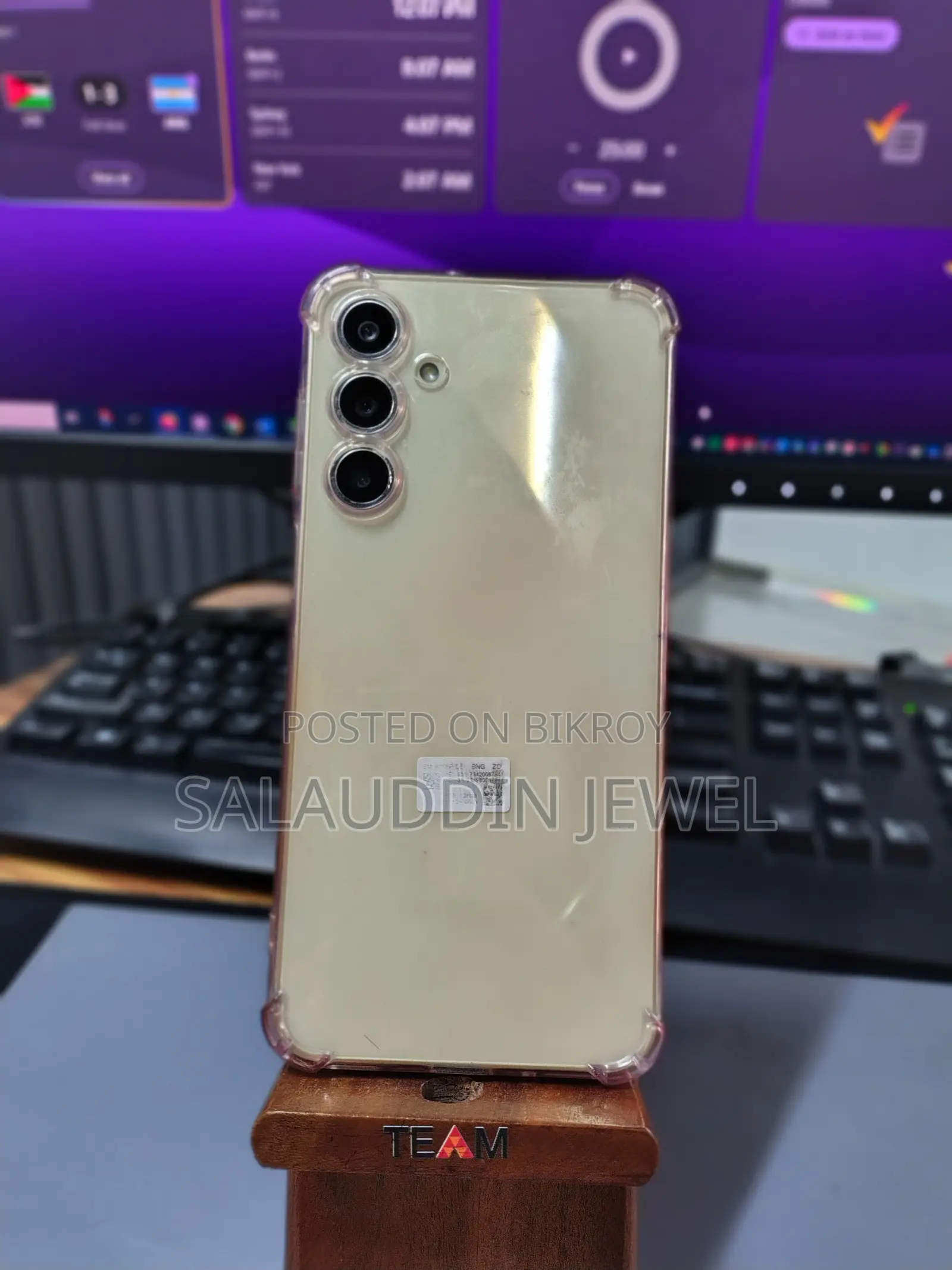 Samsung Galaxy A16 5G ১২৮ জিবি গোল্ড