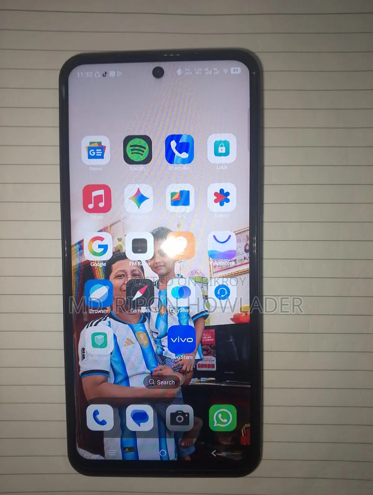 Vivo Y21 128 GB Blue