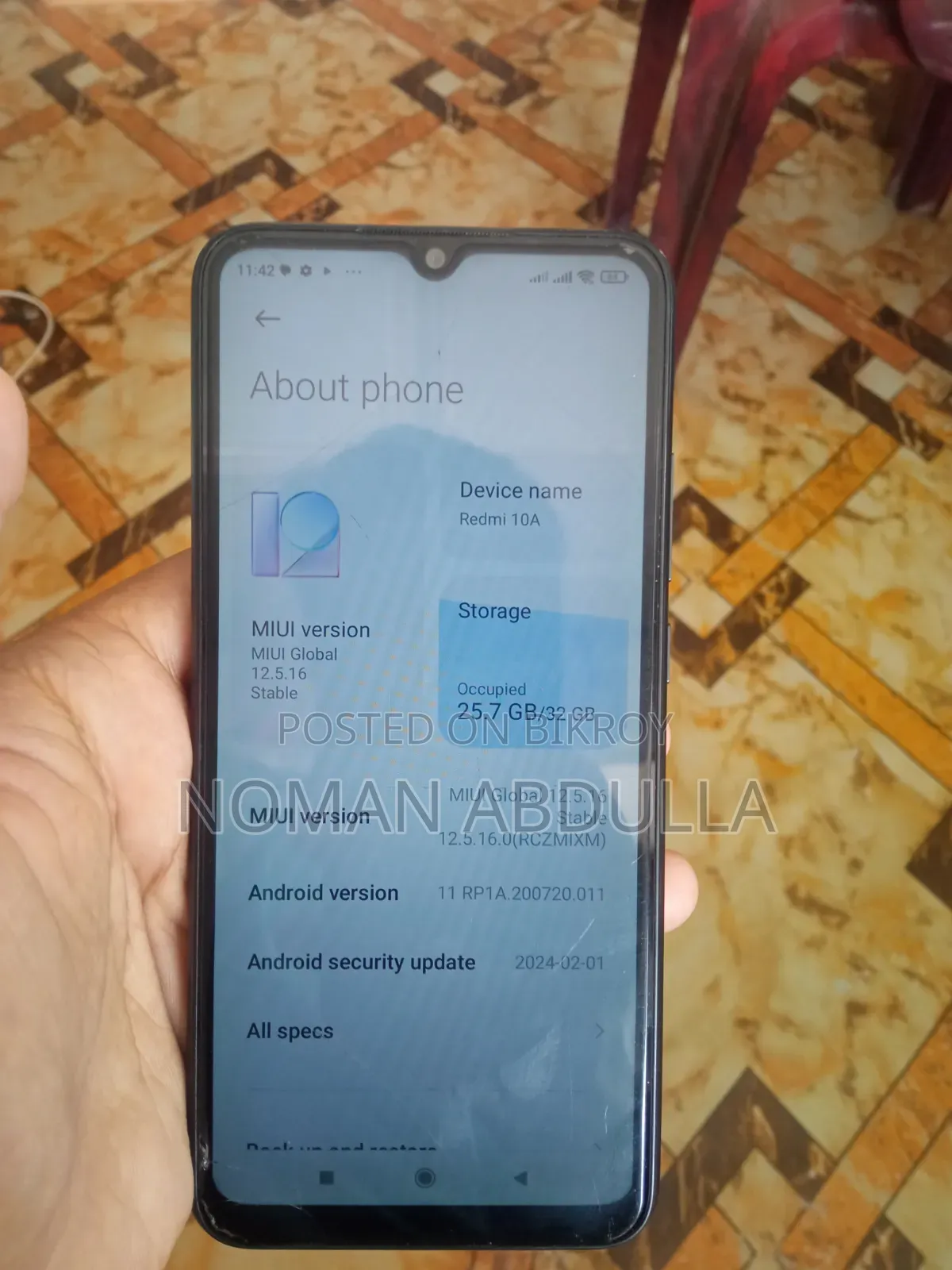 Xiaomi Redmi 10A 32 GB Black