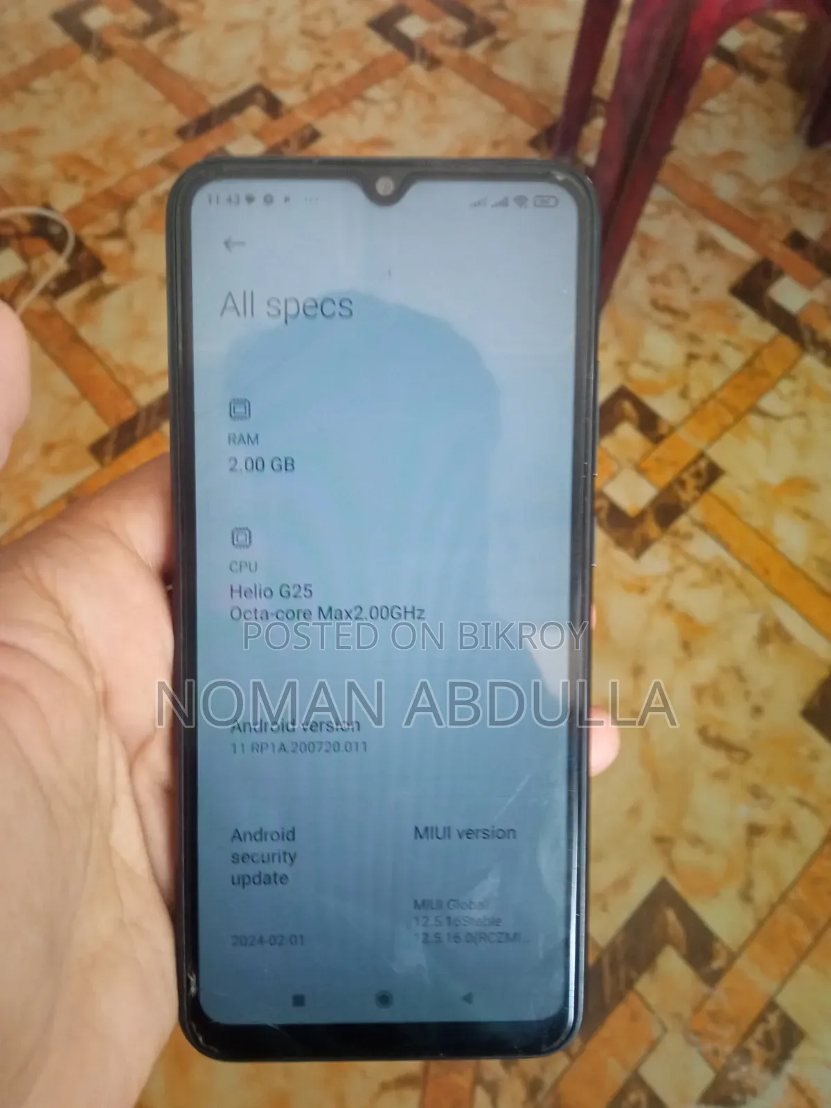Xiaomi Redmi 10A 32 GB Black