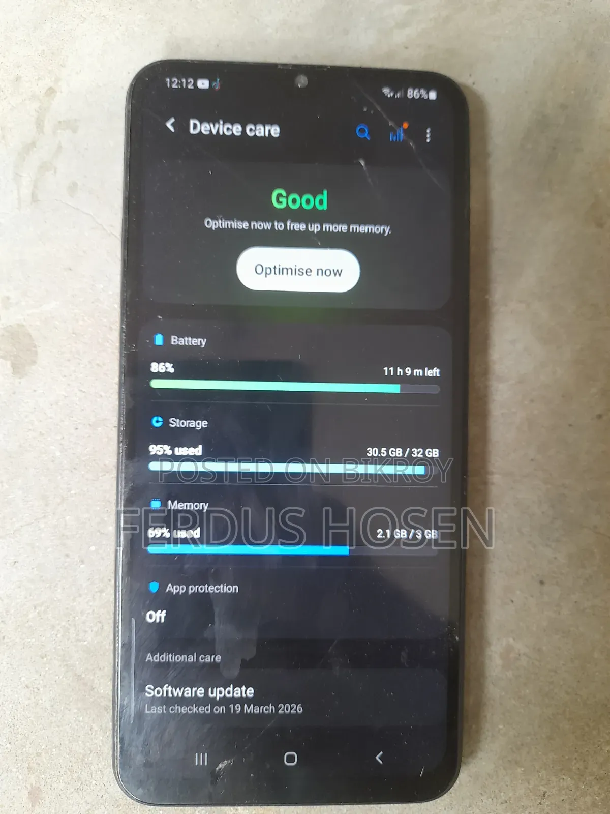 Samsung Galaxy A20 32 GB Black