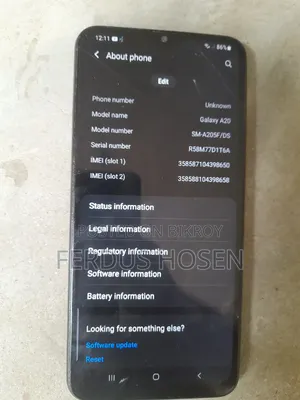 Samsung Galaxy A20 32 GB Black