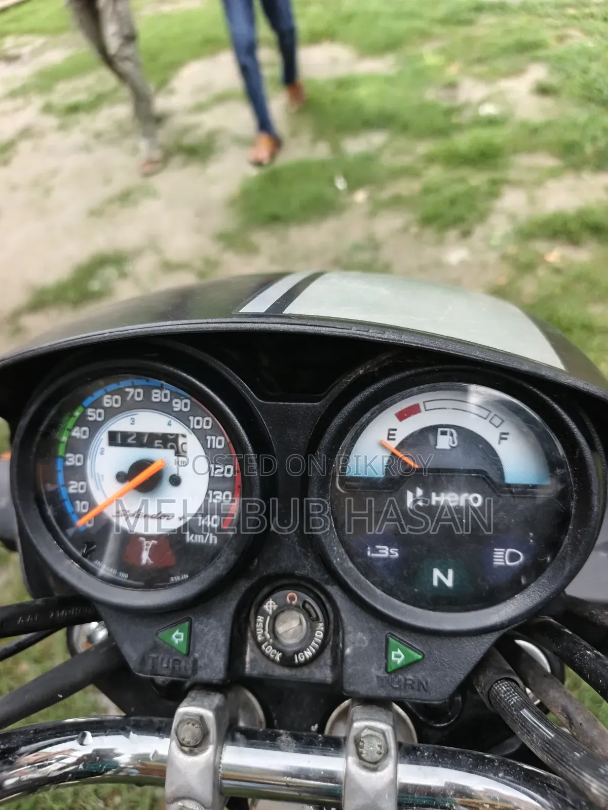 Hero Splendor Plus Sports 2025 Black