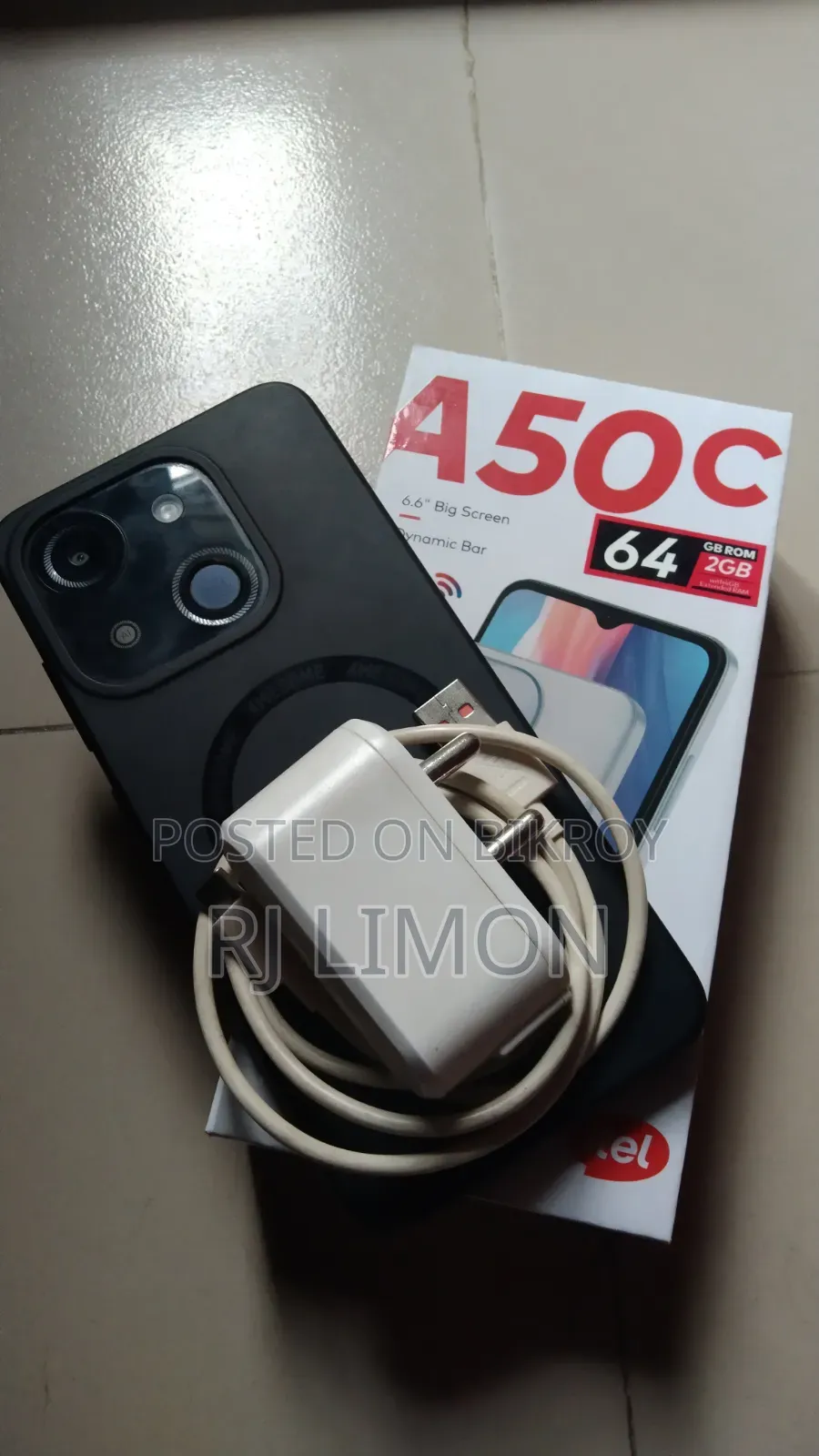 নতুন আইটেল এ৫০সি ৩২ জিবি ব্ল্যাক