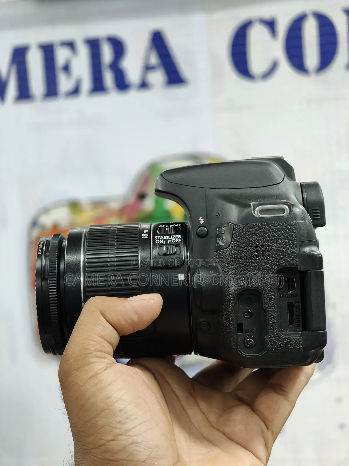 Canon 750d+18-55mm Lens