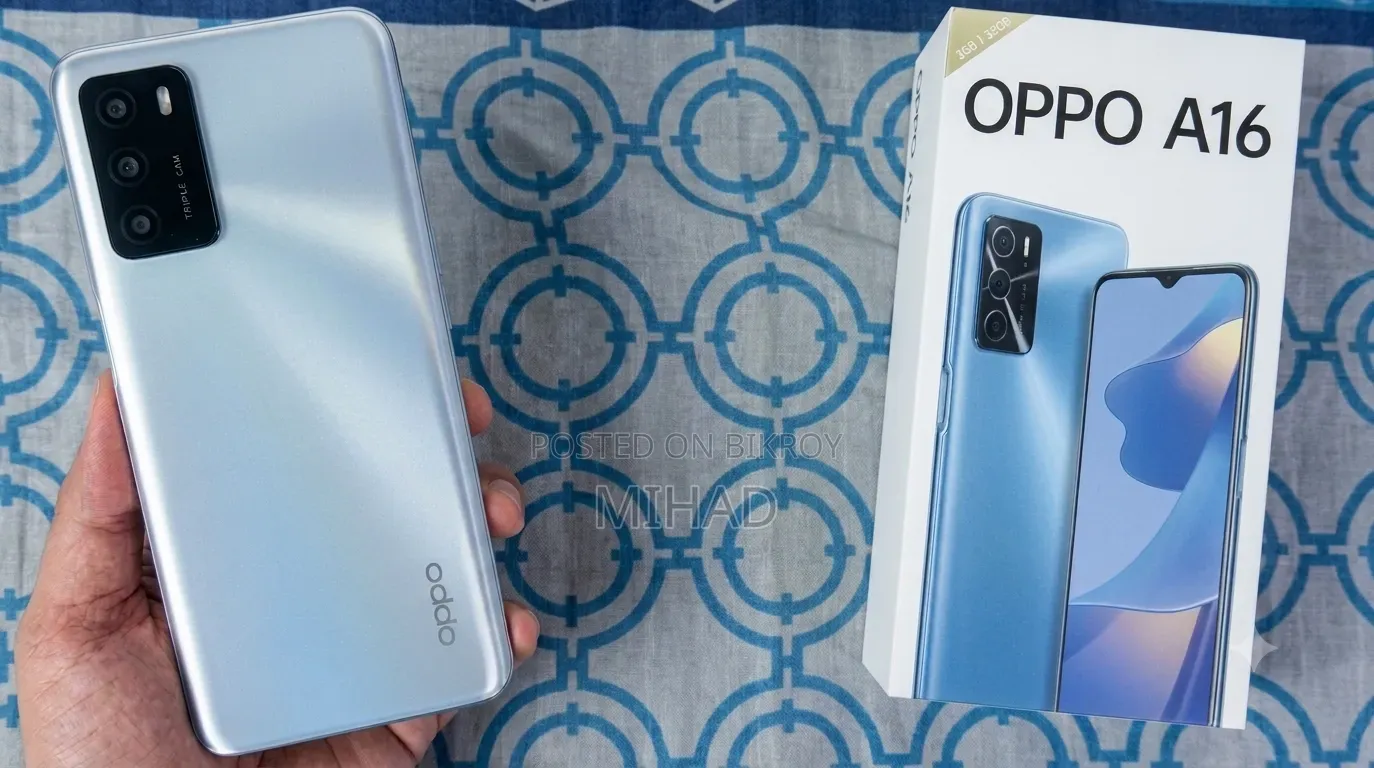 Oppo A16 64 GB Silver