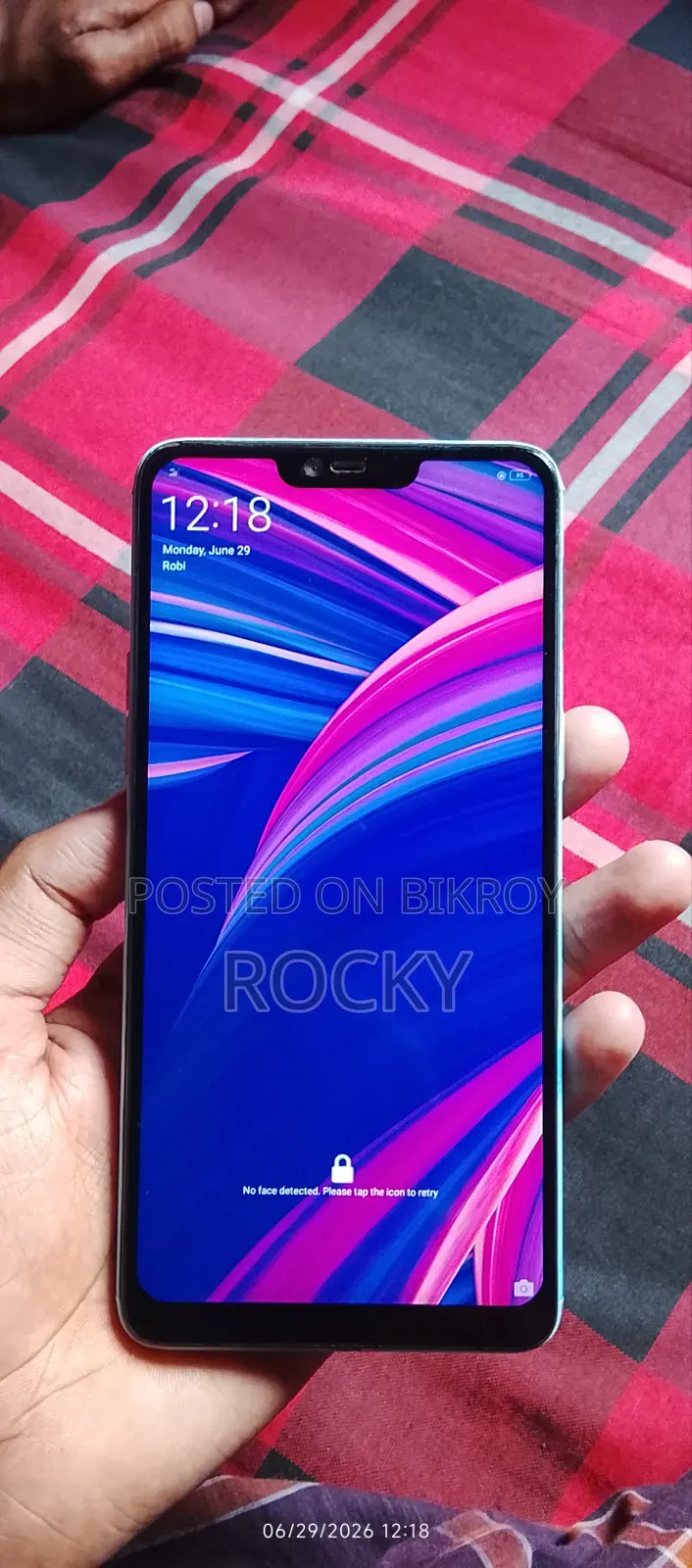 Oppo F7 128 GB Silver