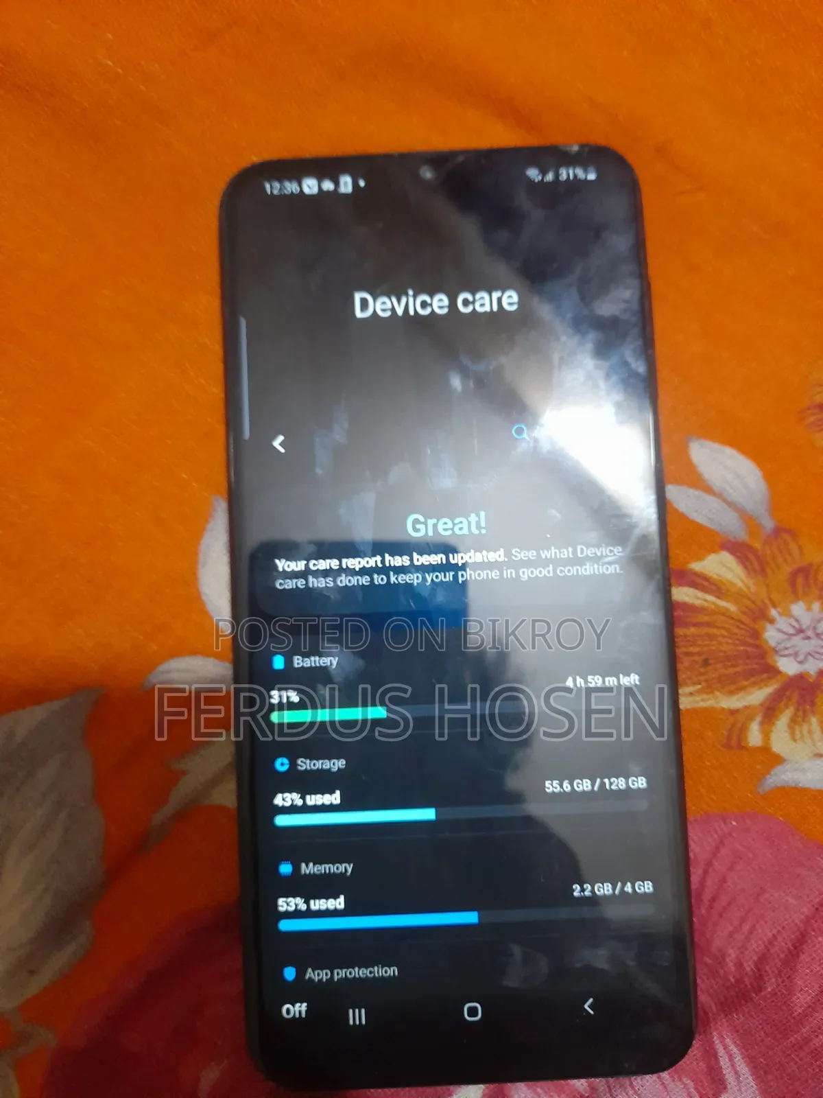 Samsung Galaxy A30s 128 GB Black