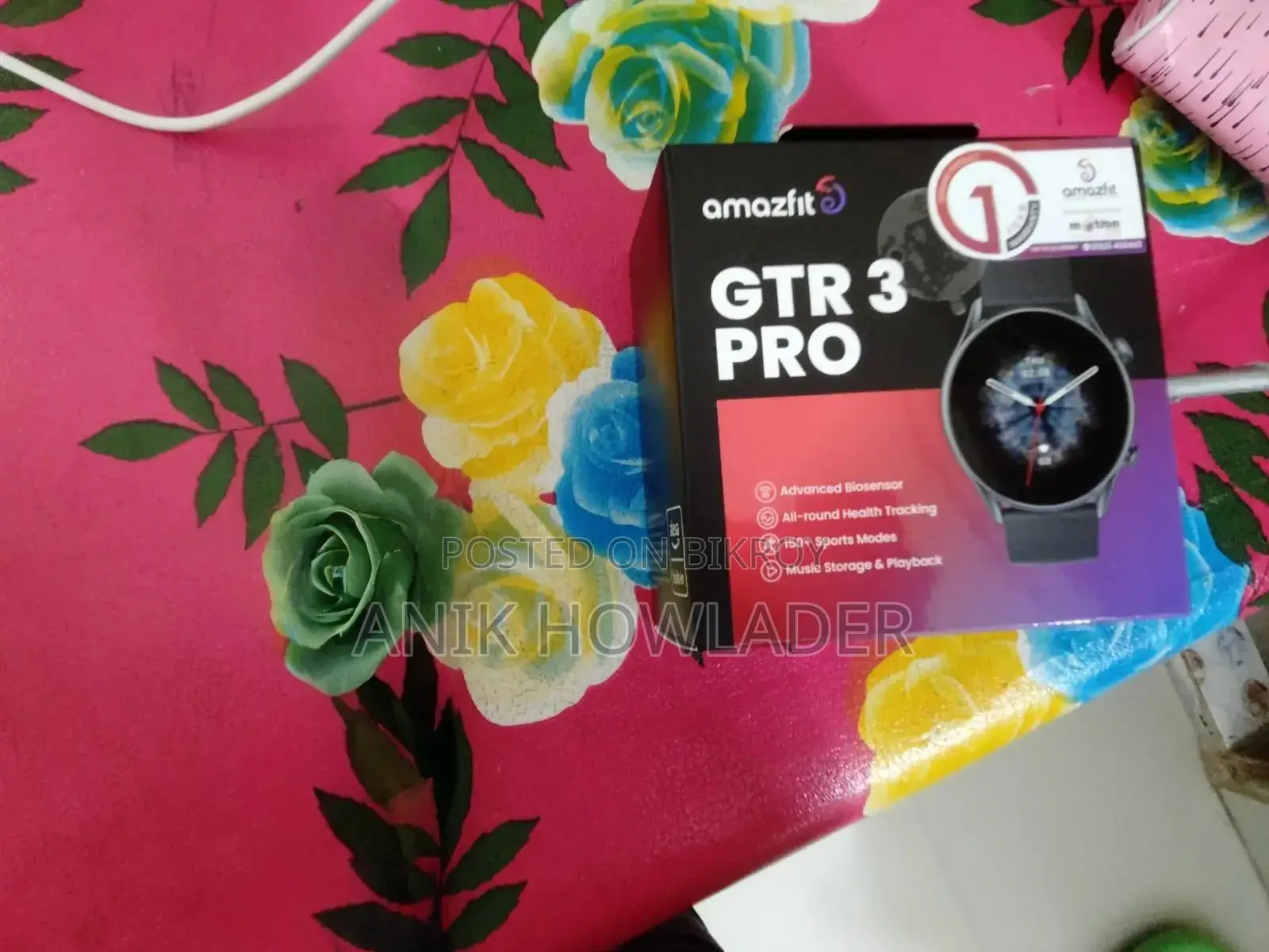 Brand New (Unused) Amazfit Gtr 3 Pro Is For Urgent Sell!!! (Intect)