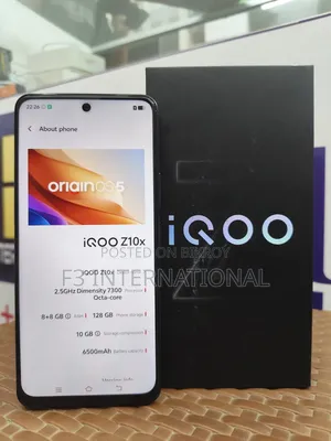 New iQOO Z10x 128 GB Black