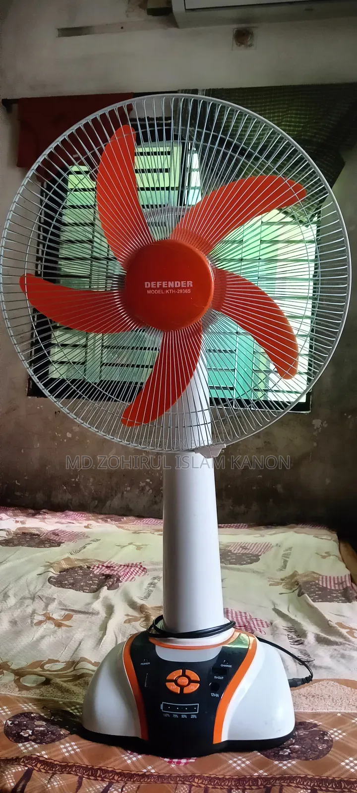 Defender Charger Fan