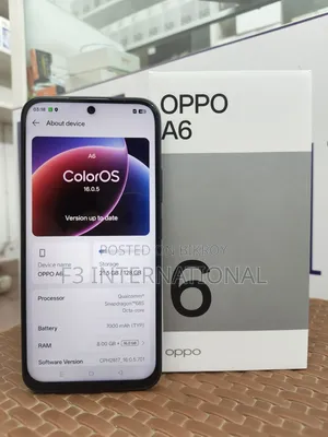 Oppo A6 128 GB Black