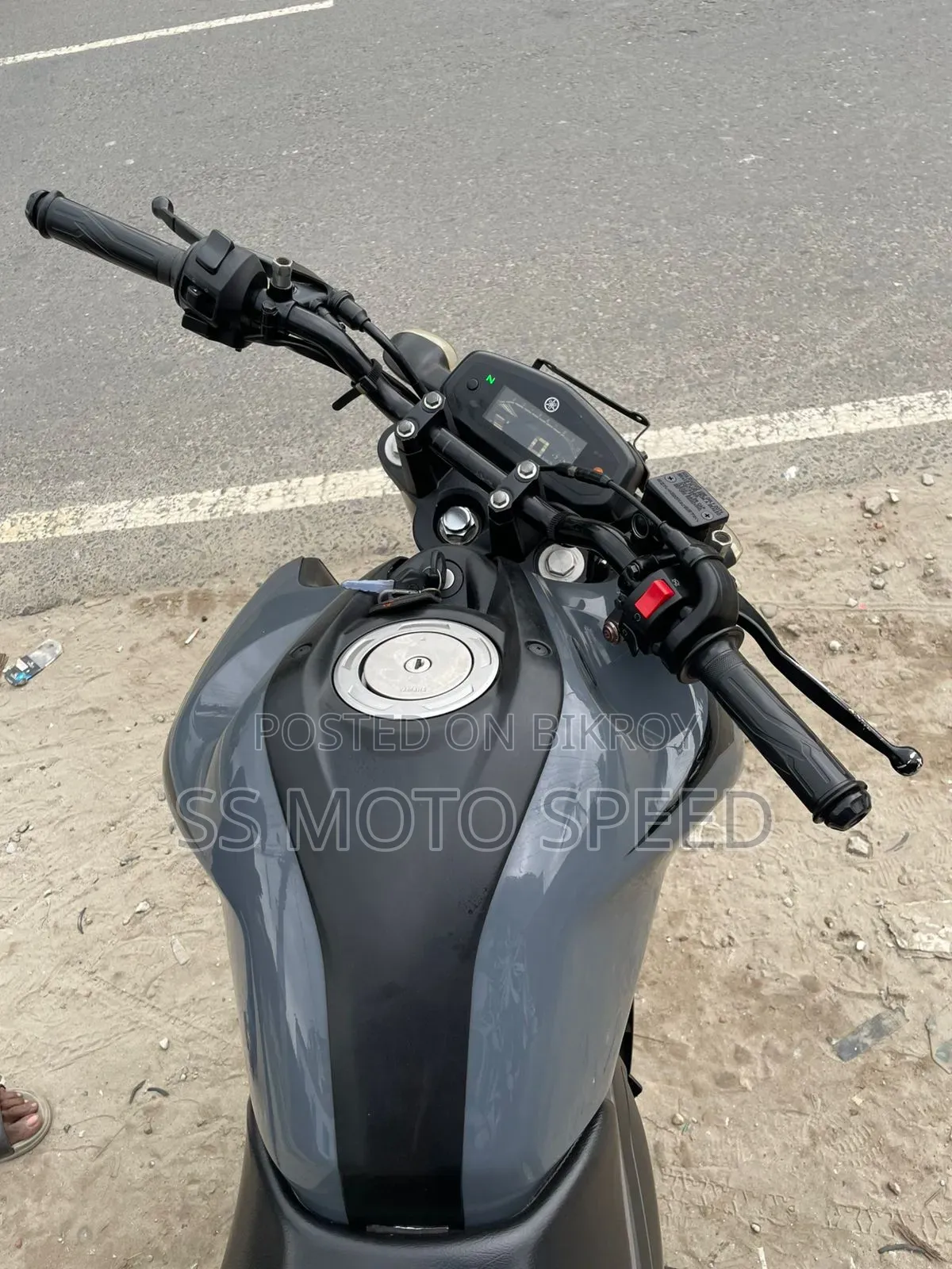 Yamaha FZS V3 2023 Gray