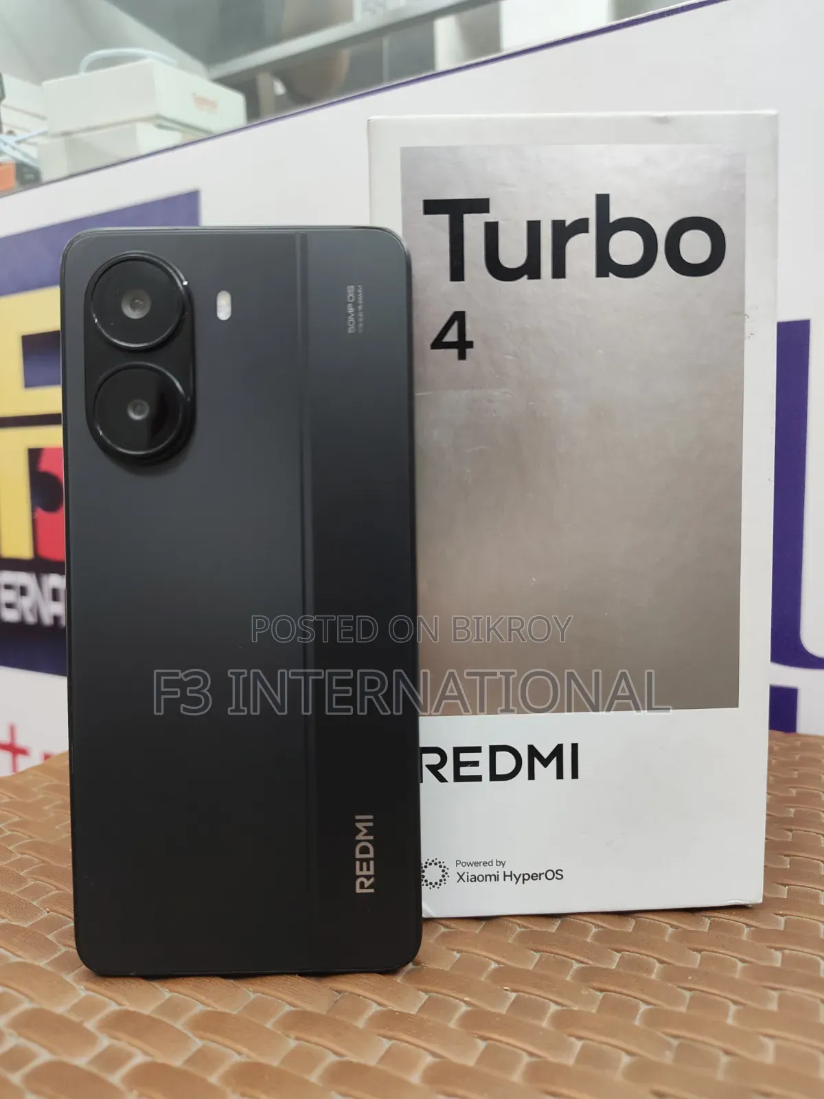 Xiaomi Redmi Turbo 4 256 GB Black
