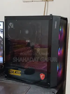 Desktop Computer MSI model 8GB AMD Ryzen 5 HDD+SSD 500GB
