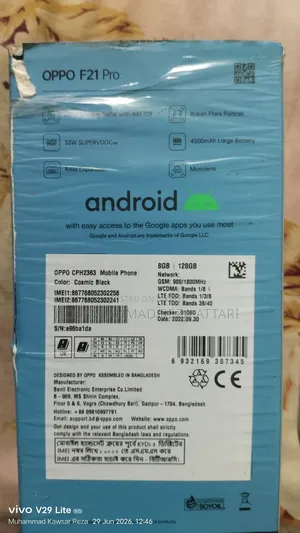 Oppo F21 Pro 128 GB Black