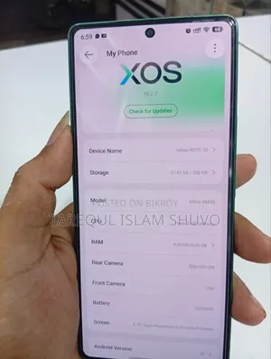 Infinix Note 50 4G 256 GB Green