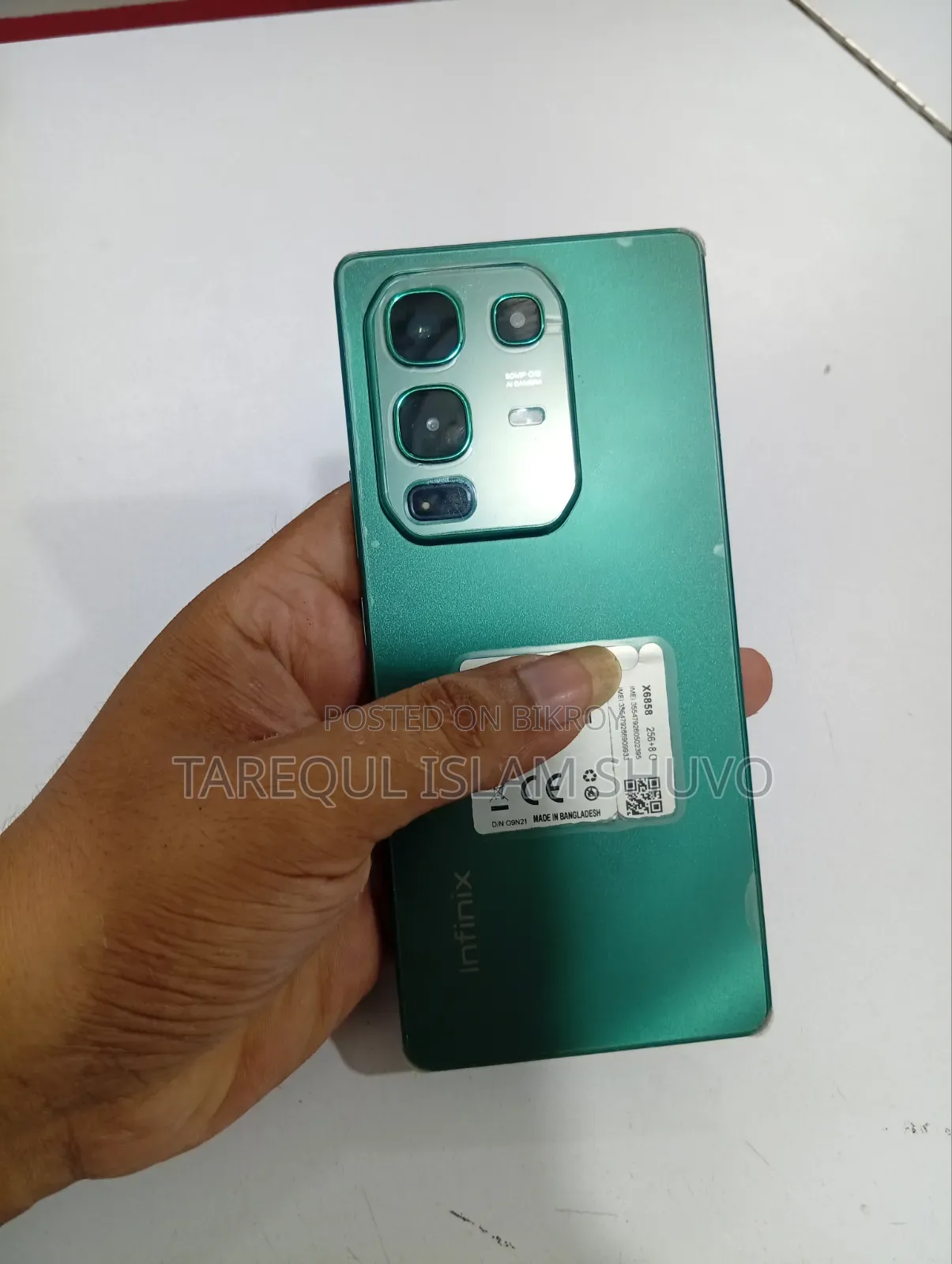 Infinix Note 50 4G 256 GB Green