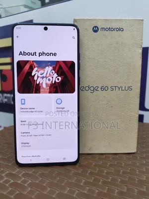 মটোরোলা এজ ৬০ স্টাইলাস ২৫৬ জিবি ব্লু