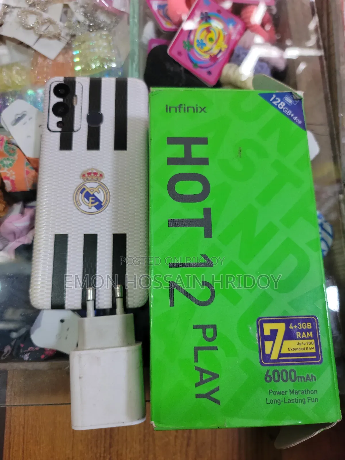 Infinix Hot 12 play 128 GB Blue