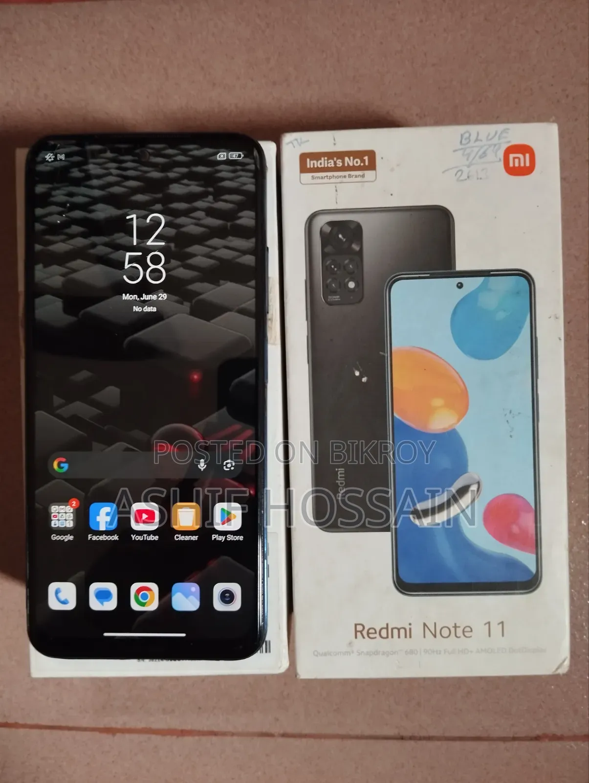 Xiaomi Redmi Note 11 64 GB Blue