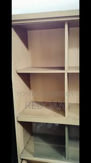 Partex Board Book Shelf (6x4 ft) — with Glass Sliding Doors