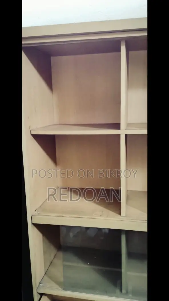 Partex Board Book Shelf (6x4 ft) — with Glass Sliding Doors