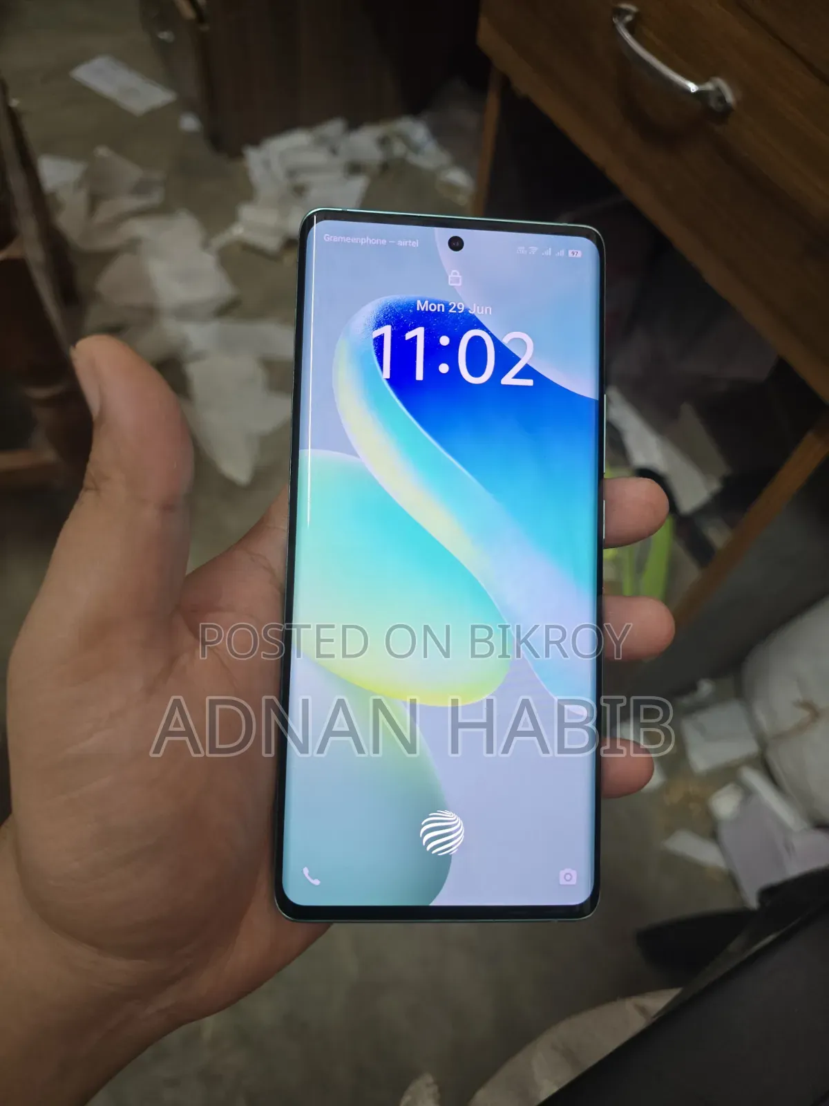 ভিভো এক্স৮০ ২৫৬ জিবি ব্লু