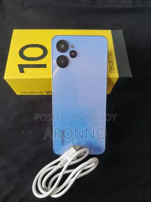 নতুন রিয়েলমি ১০ ৫জি ২৫৬ জিবি নীল