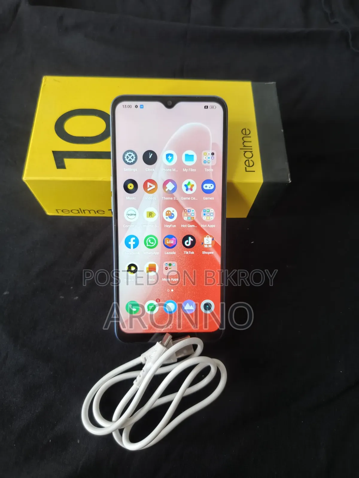 নতুন রিয়েলমি ১০ ৫জি ২৫৬ জিবি নীল