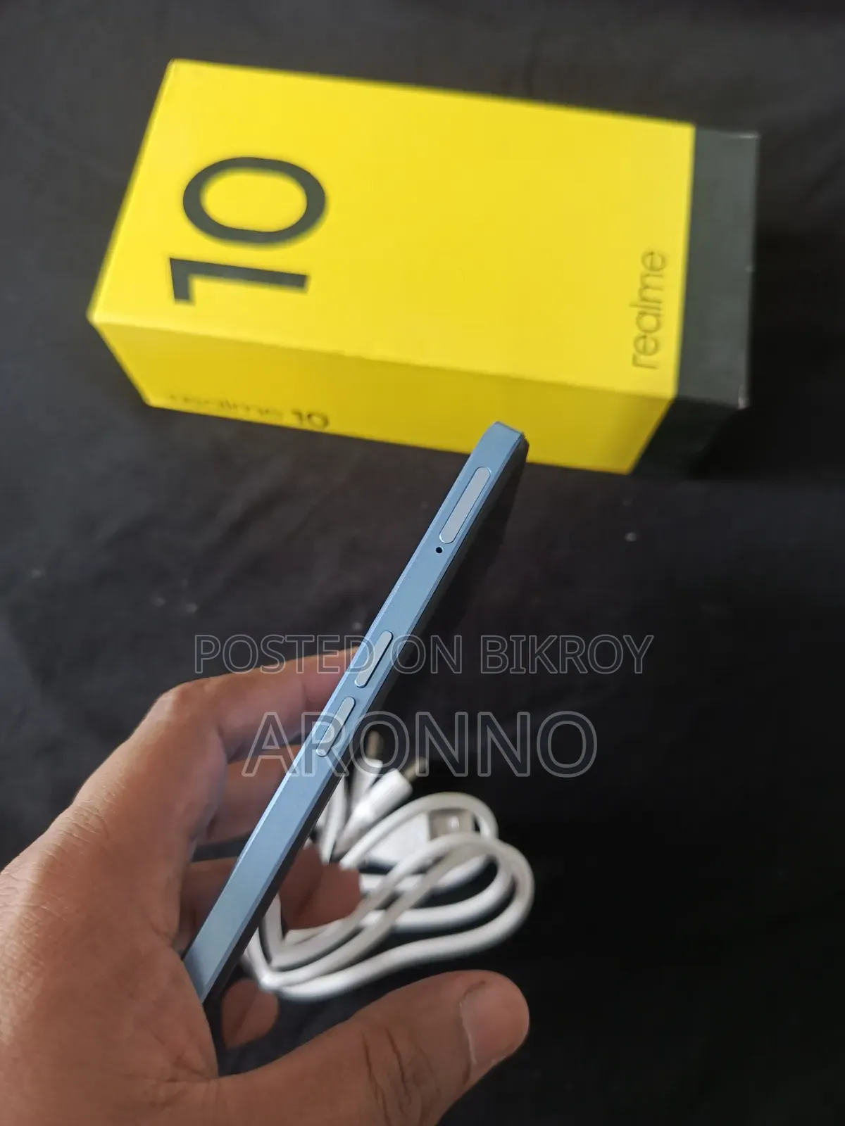 নতুন রিয়েলমি ১০ ৫জি ২৫৬ জিবি নীল