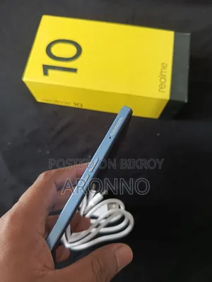 নতুন রিয়েলমি ১০ ৫জি ২৫৬ জিবি নীল