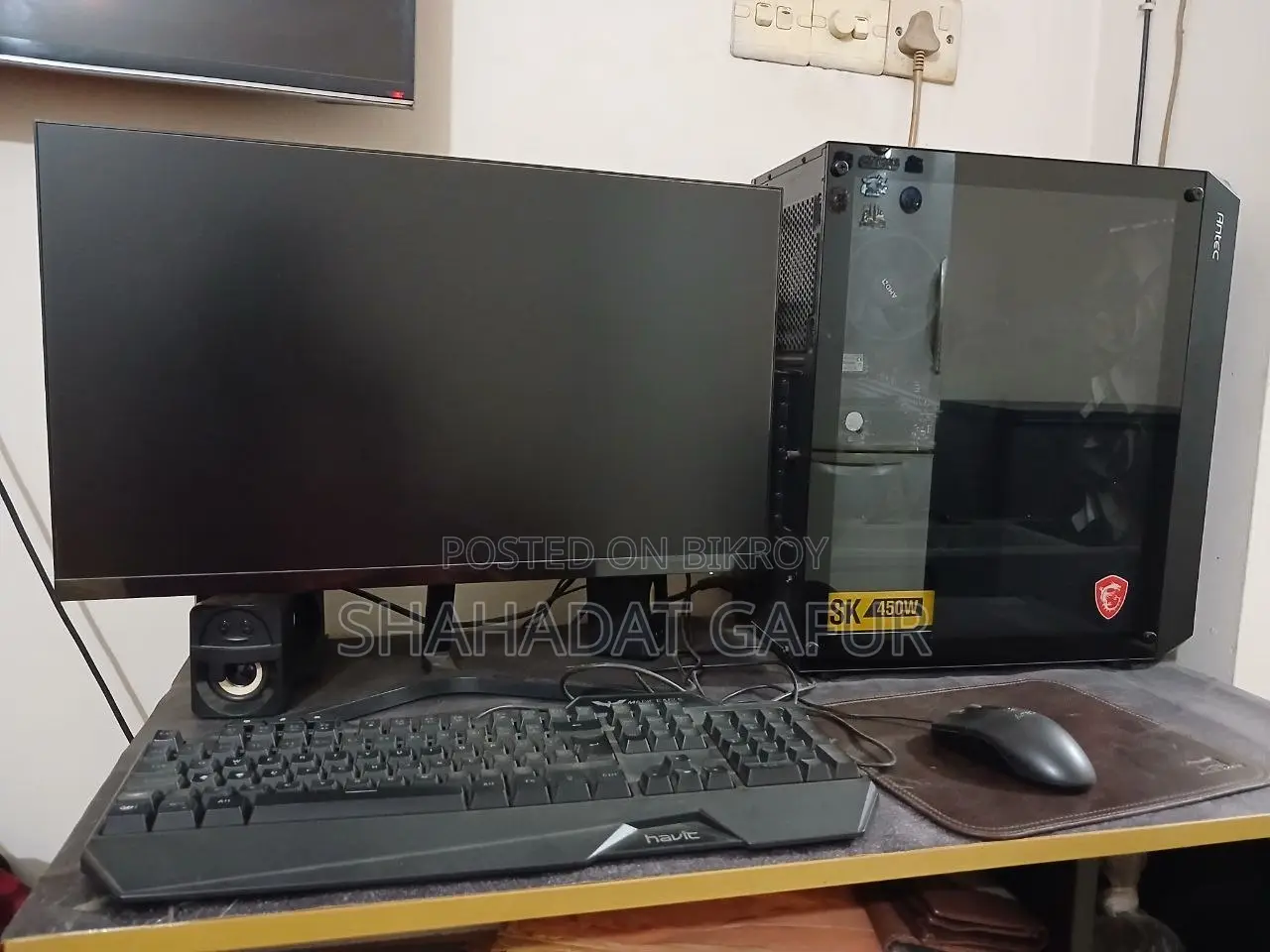 Desktop Computer MSI model 8GB AMD Ryzen 5 HDD+SSD 500GB