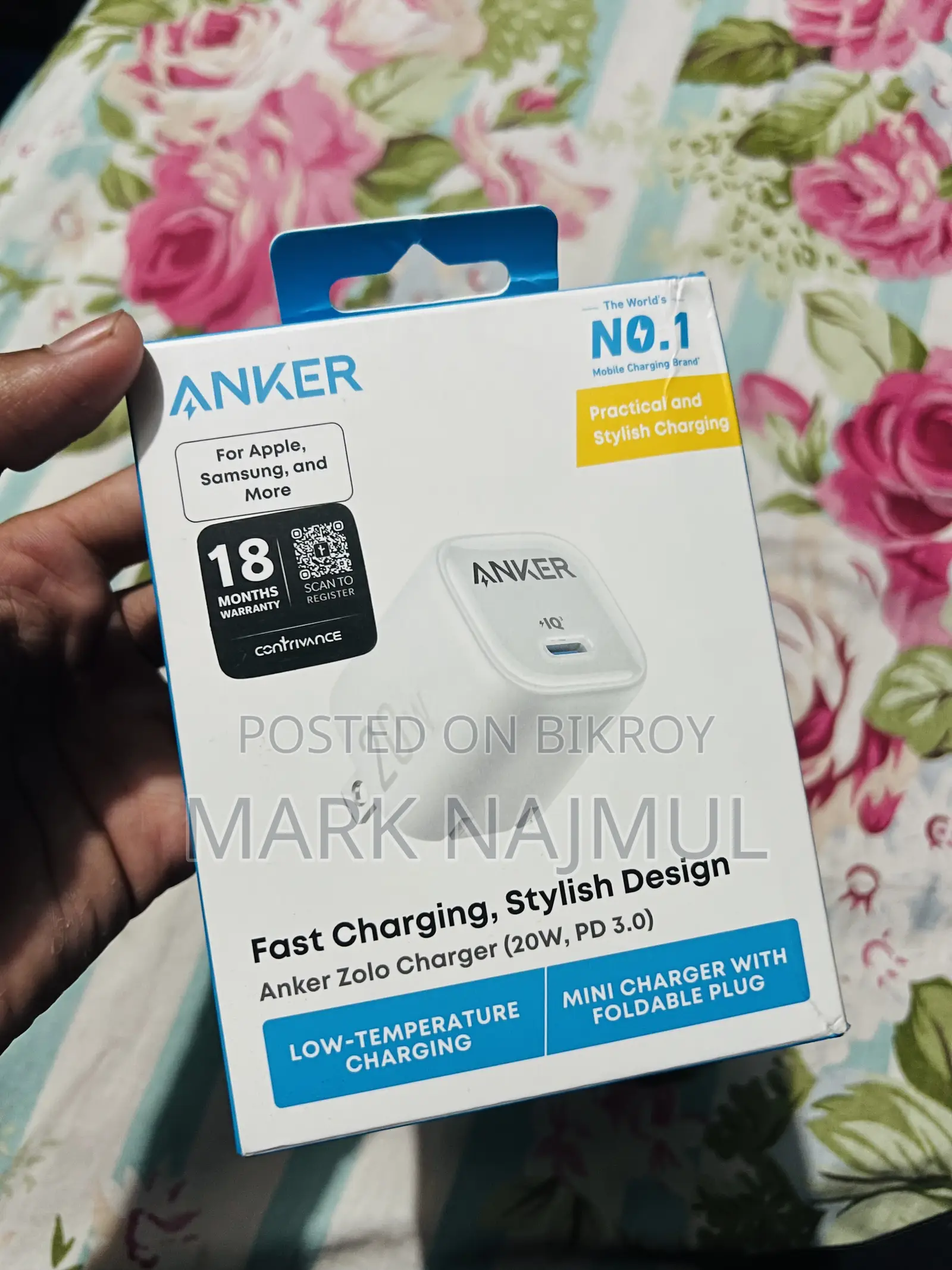 Anker Zolo Adaptar 20w
