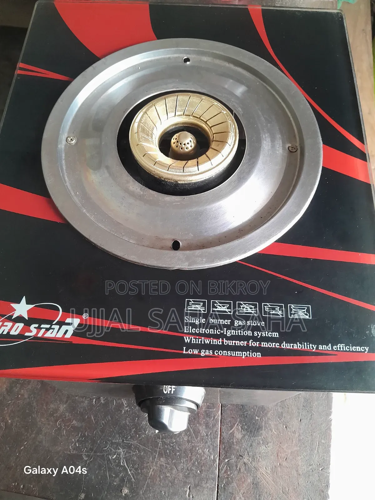 Glass Gas Stove for Sale