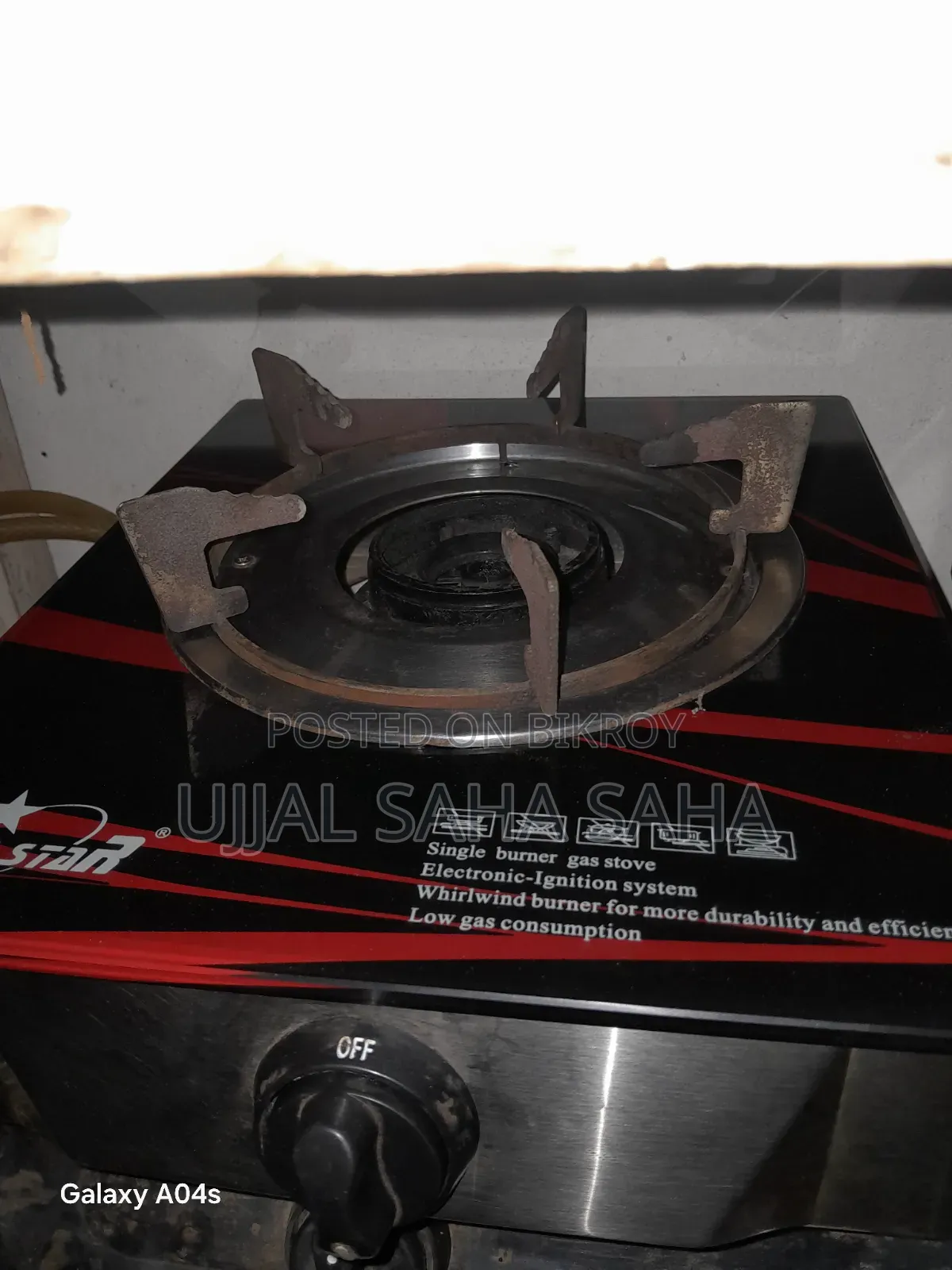 Glass Gas Stove for Sale