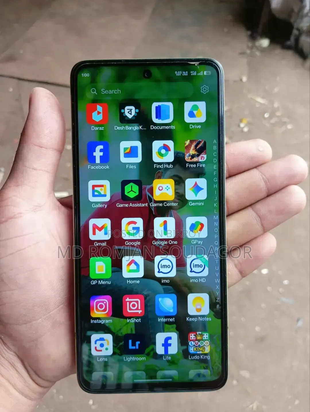 রিয়েলমি নারজো ৬০ ১২৮ জিবি গ্রিন