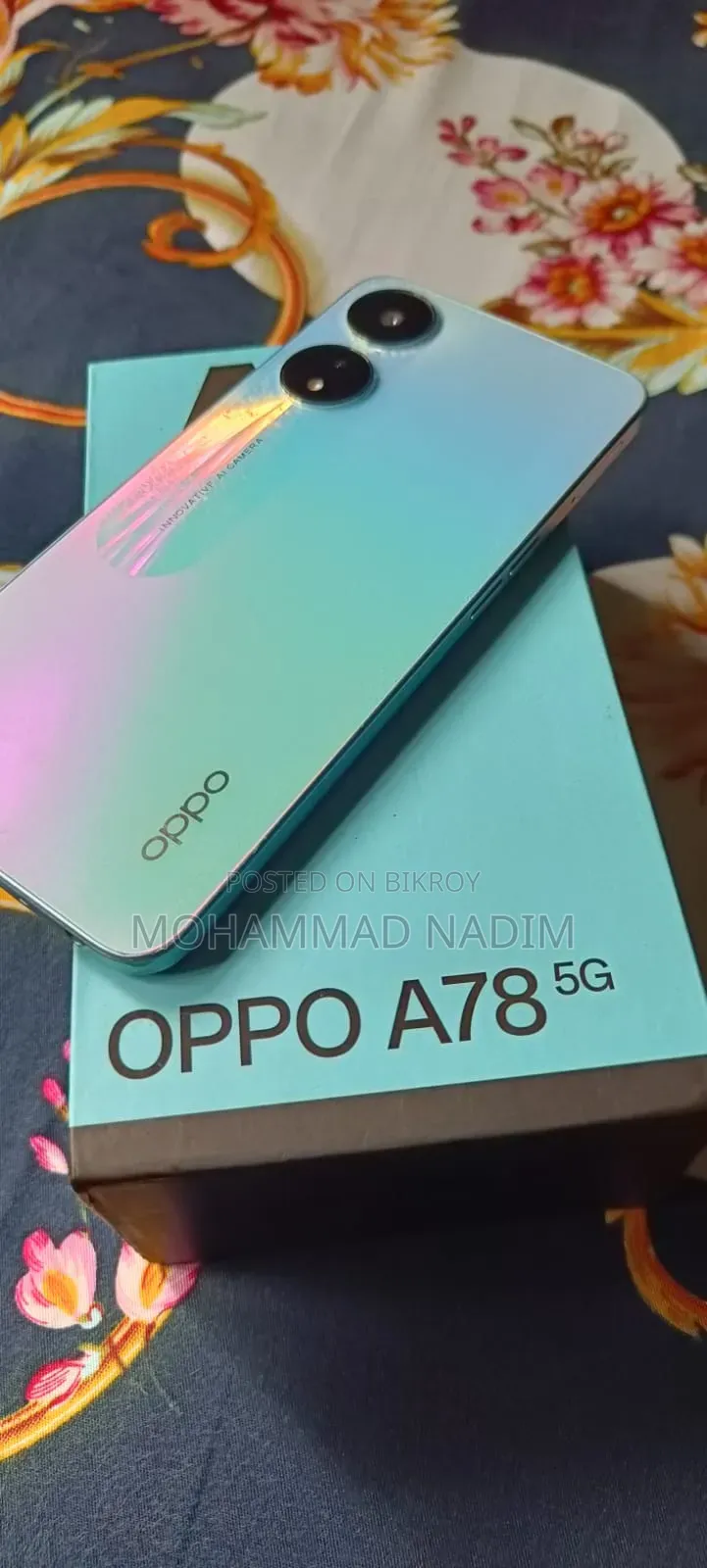 Oppo A78 5G 128 GB Blue