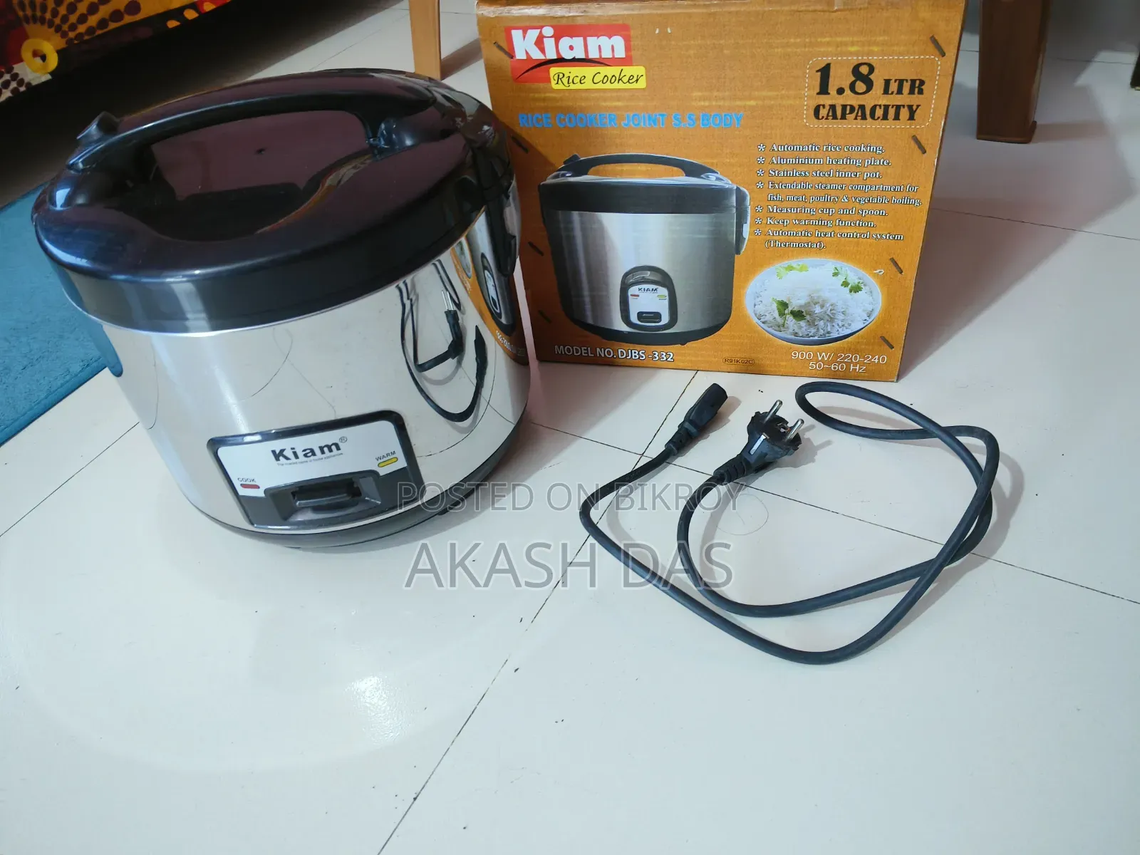 Kiam Rice Cooker