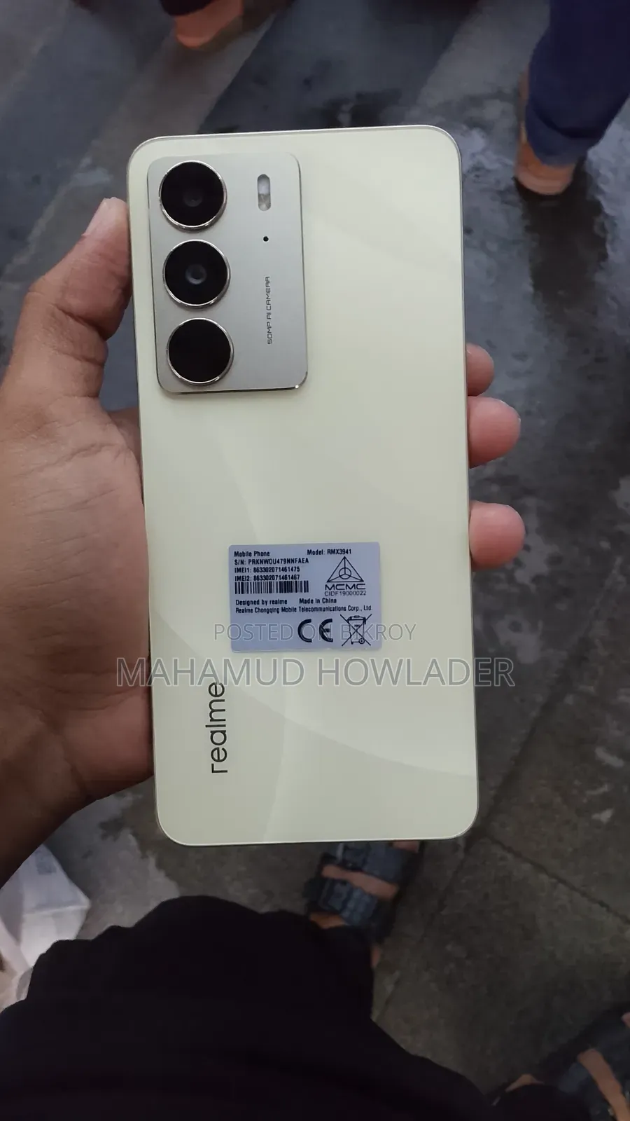 Realme C75 256 GB Rose Gold