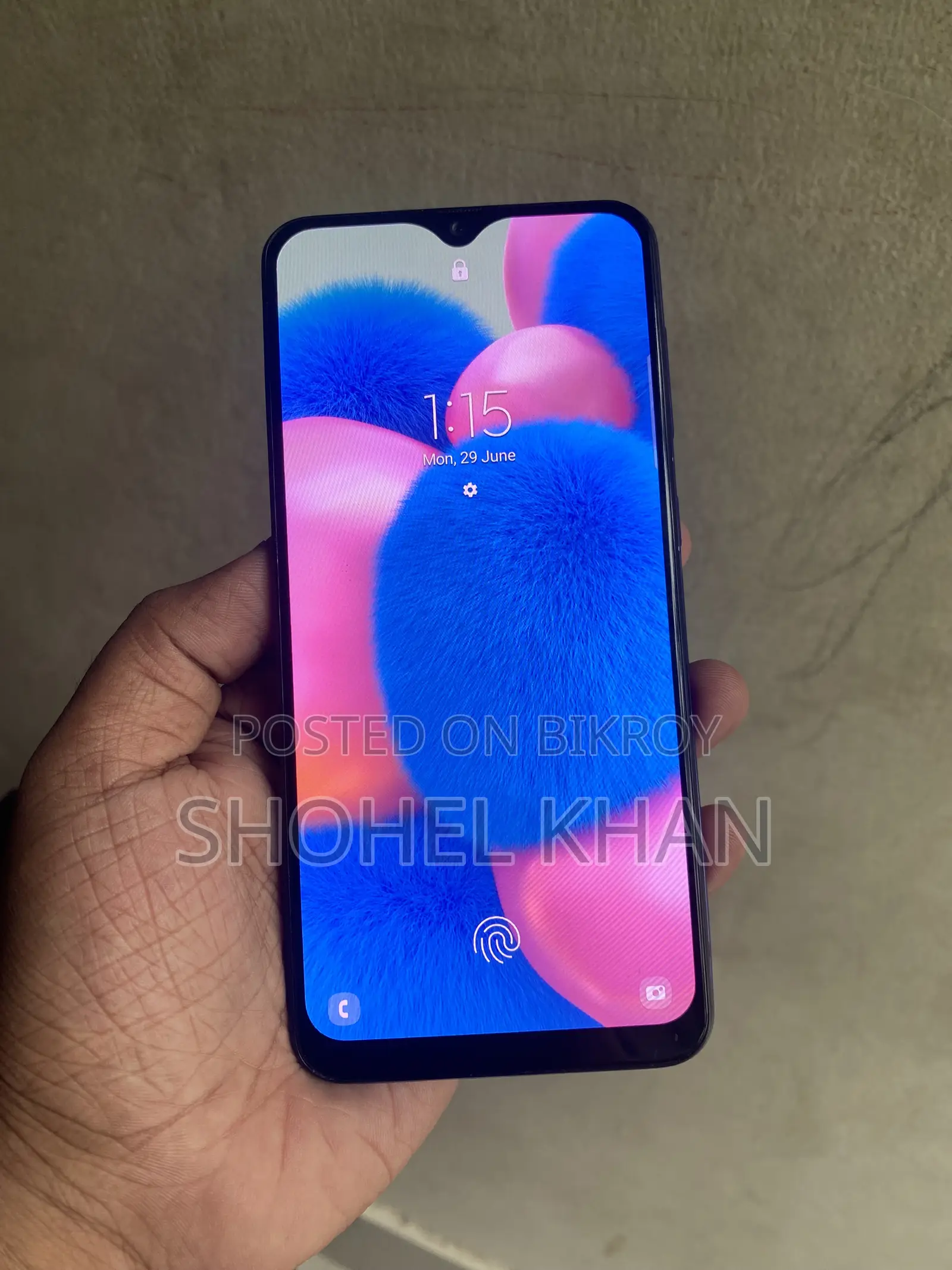 স্যামসাং গ্যালাক্সি এ৩০এস ৬৪ জিবি ব্লু