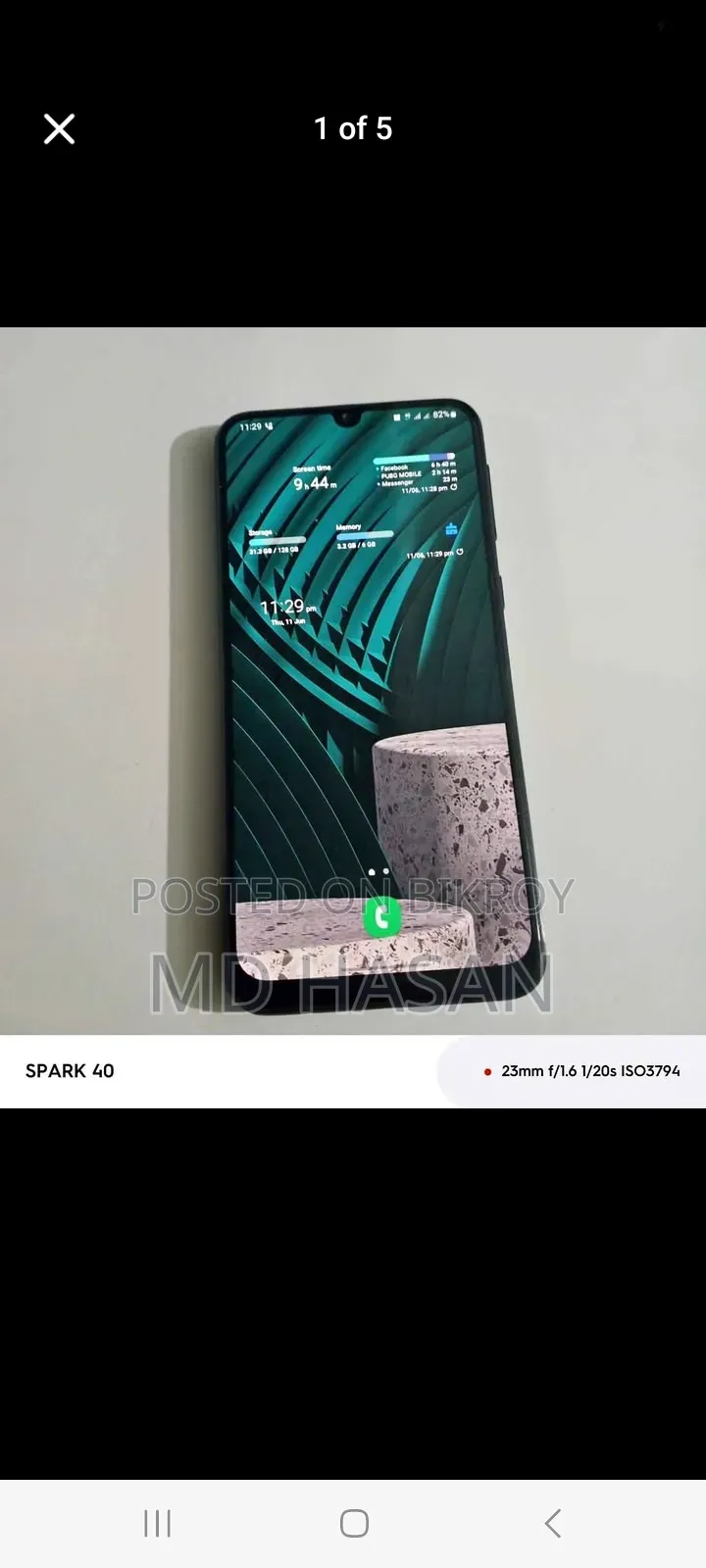 Samsung Galaxy M21 64 GB Black