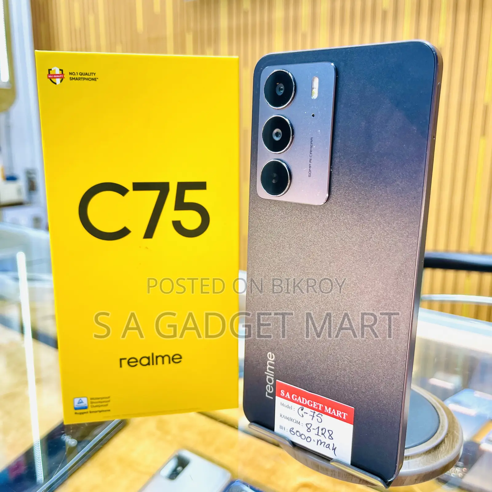 Realme C75 128 GB Black
