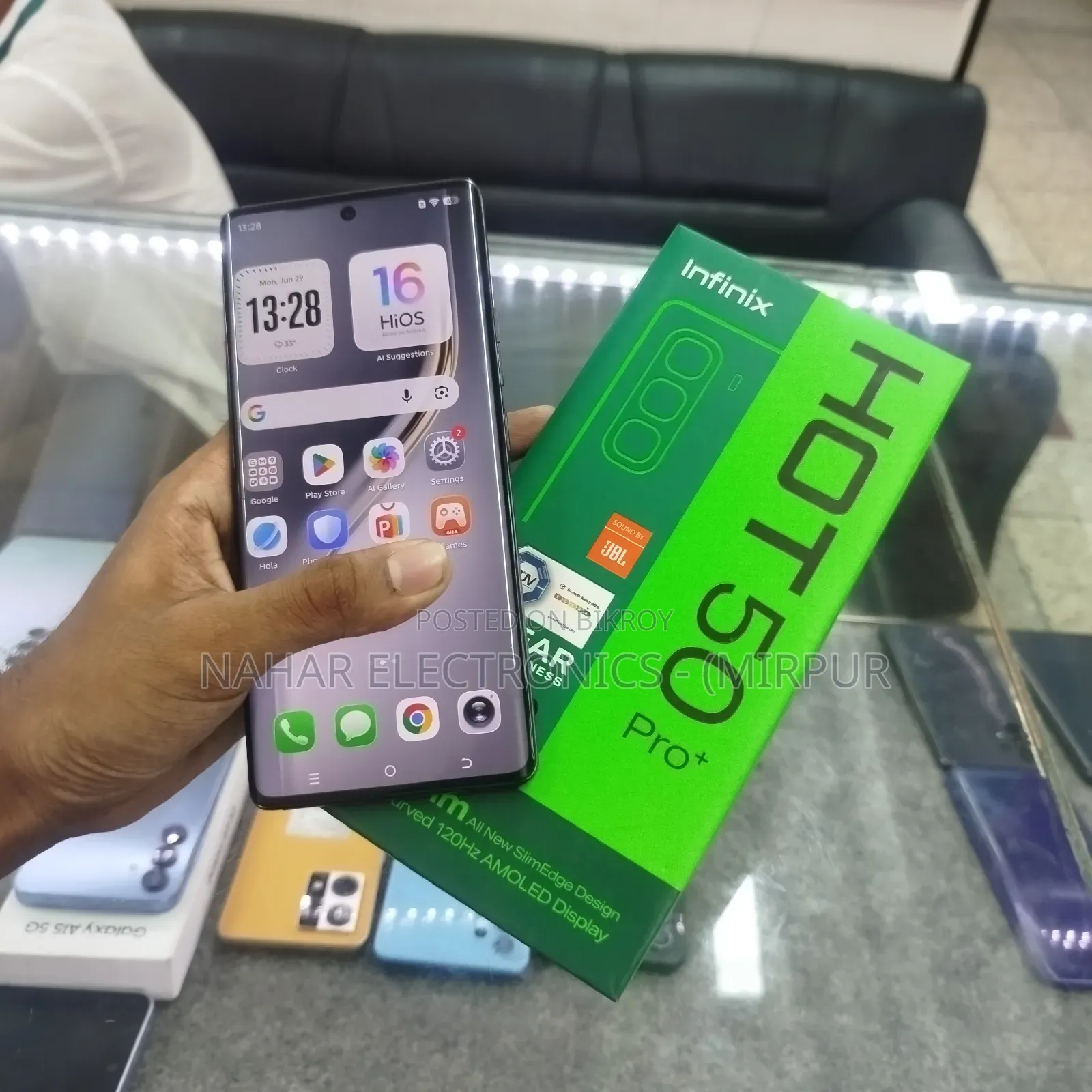 Infinix Hot 50 Pro+ 4G 256 GB White